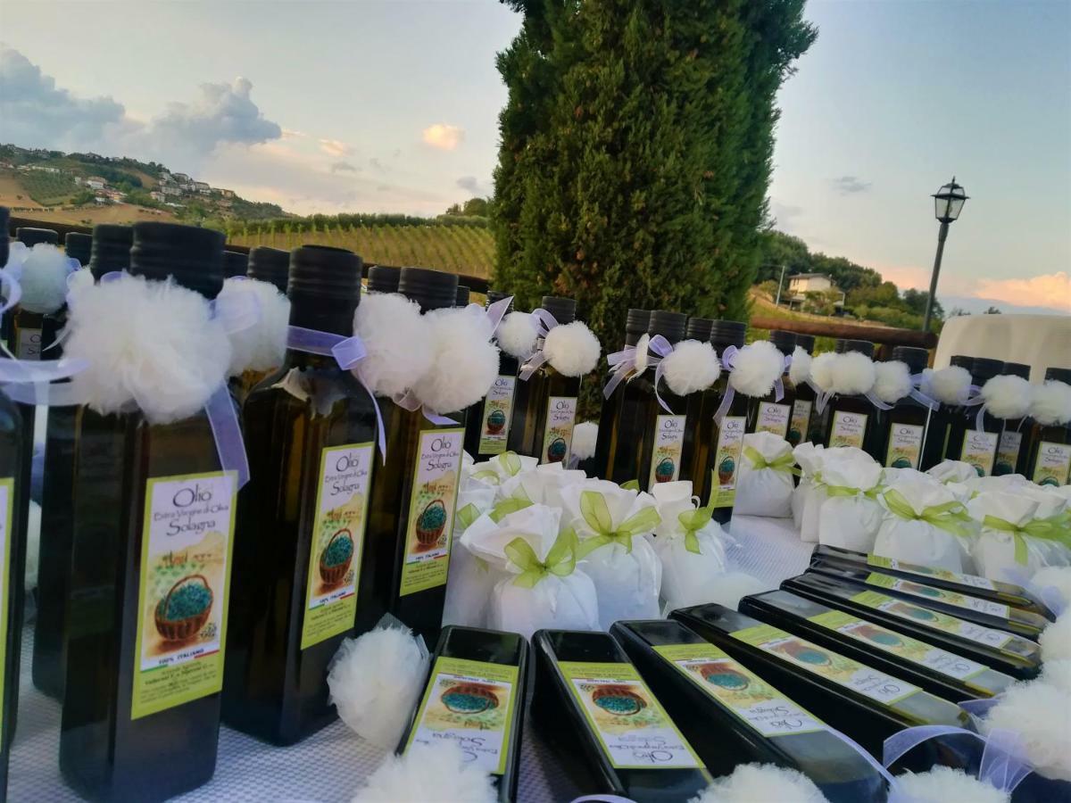 Agriturismo Alla Solagna Colli del Tronto Eksteriør billede