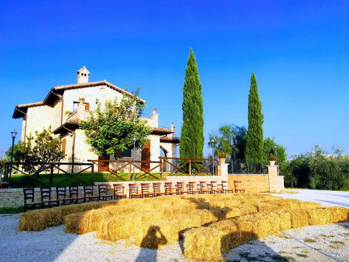 Agriturismo Alla Solagna Colli del Tronto Eksteriør billede