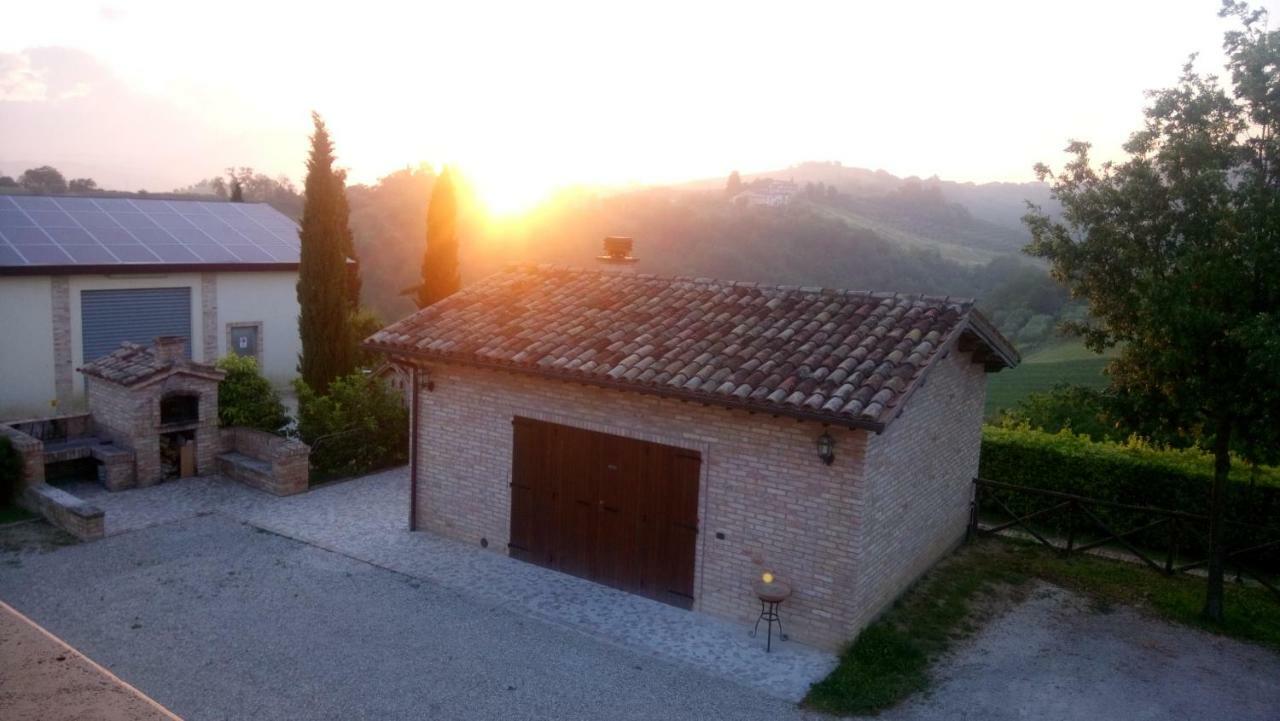 Agriturismo Alla Solagna Colli del Tronto Eksteriør billede