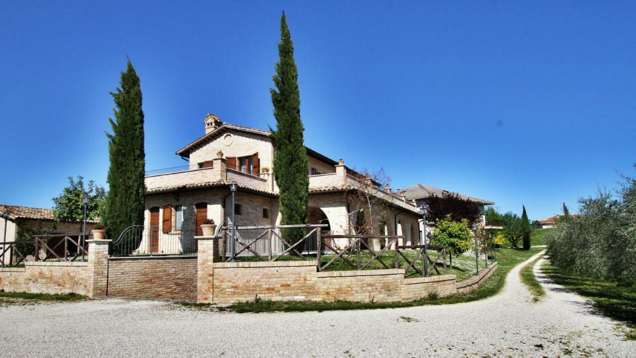 Agriturismo Alla Solagna Colli del Tronto Eksteriør billede