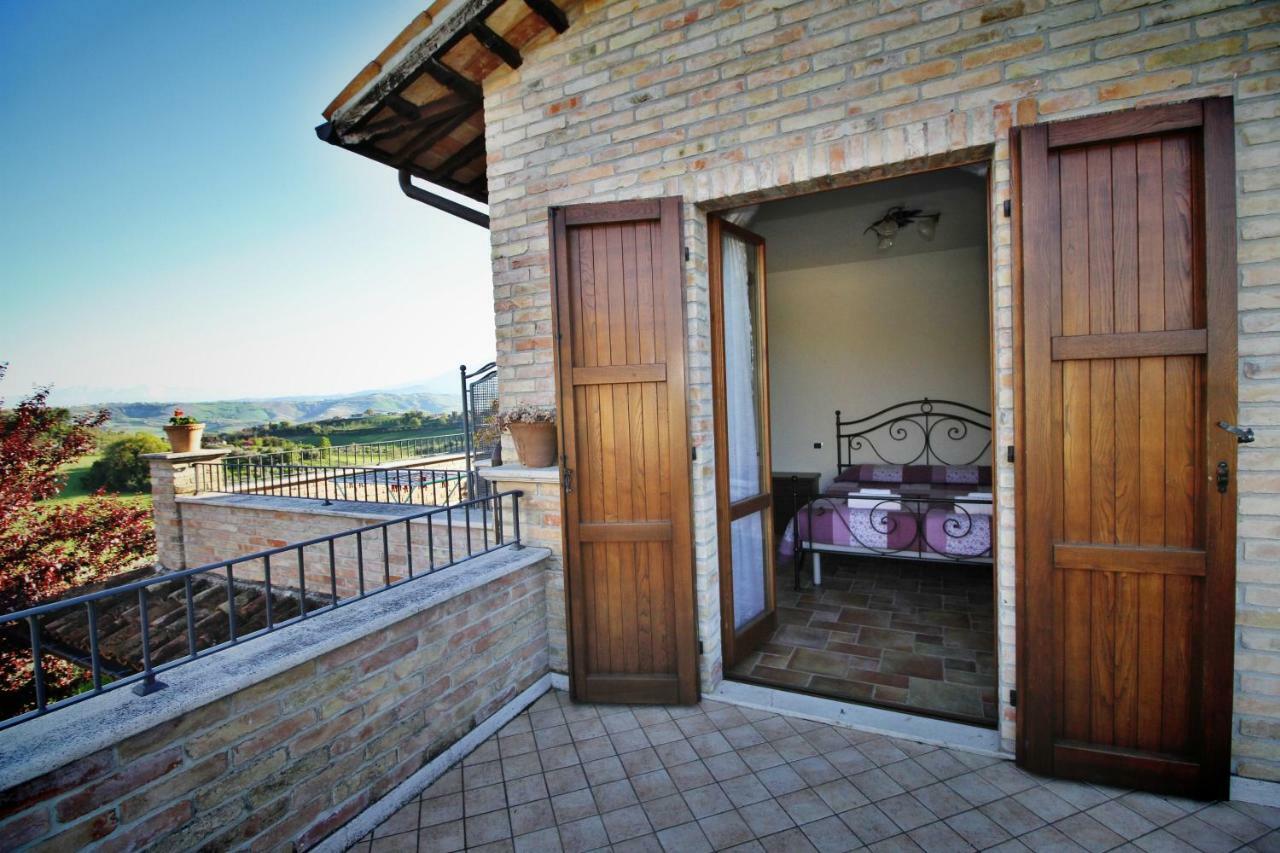 Agriturismo Alla Solagna Colli del Tronto Eksteriør billede