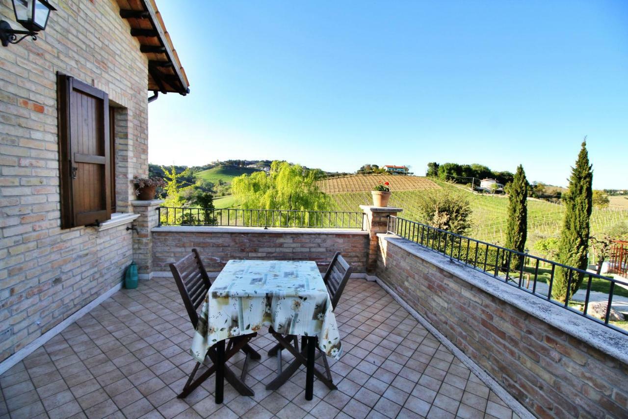 Agriturismo Alla Solagna Colli del Tronto Eksteriør billede