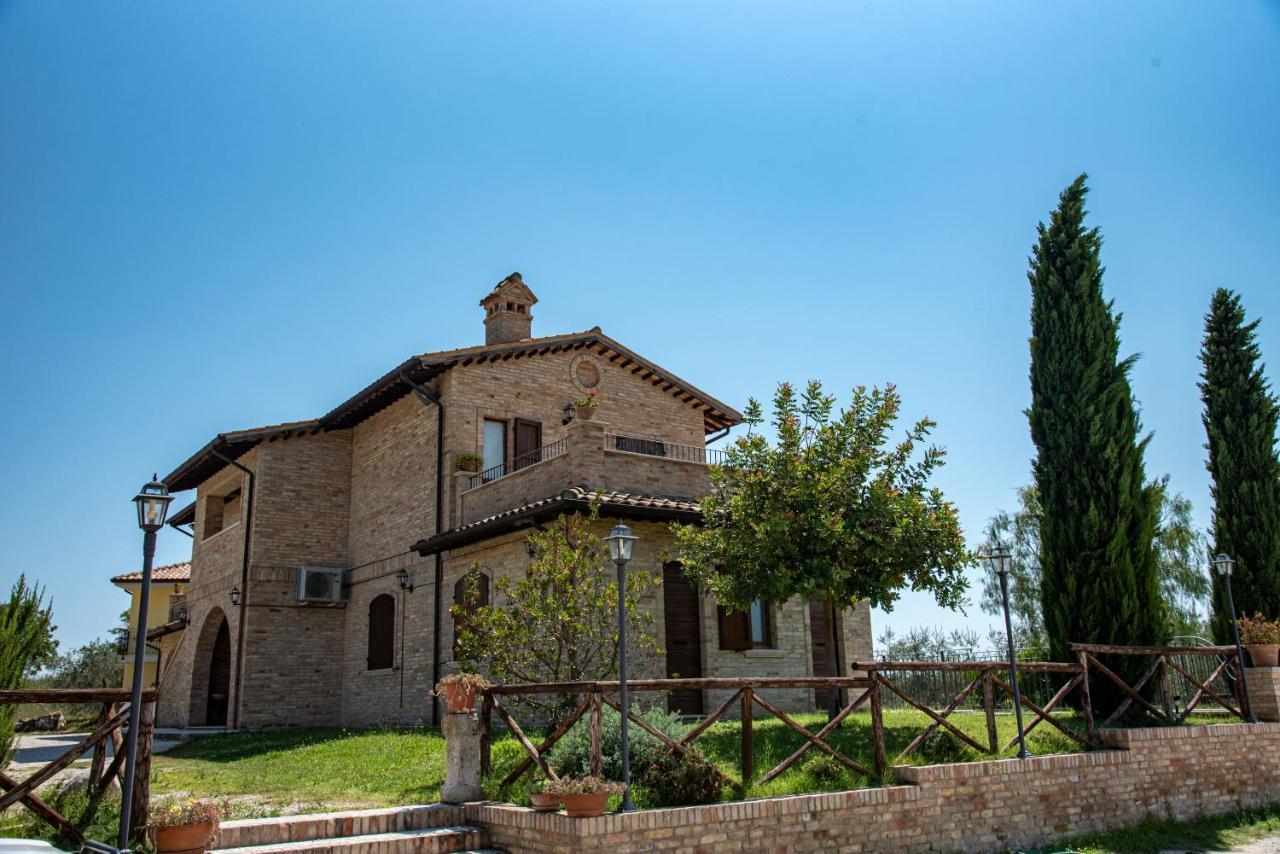 Agriturismo Alla Solagna Colli del Tronto Eksteriør billede