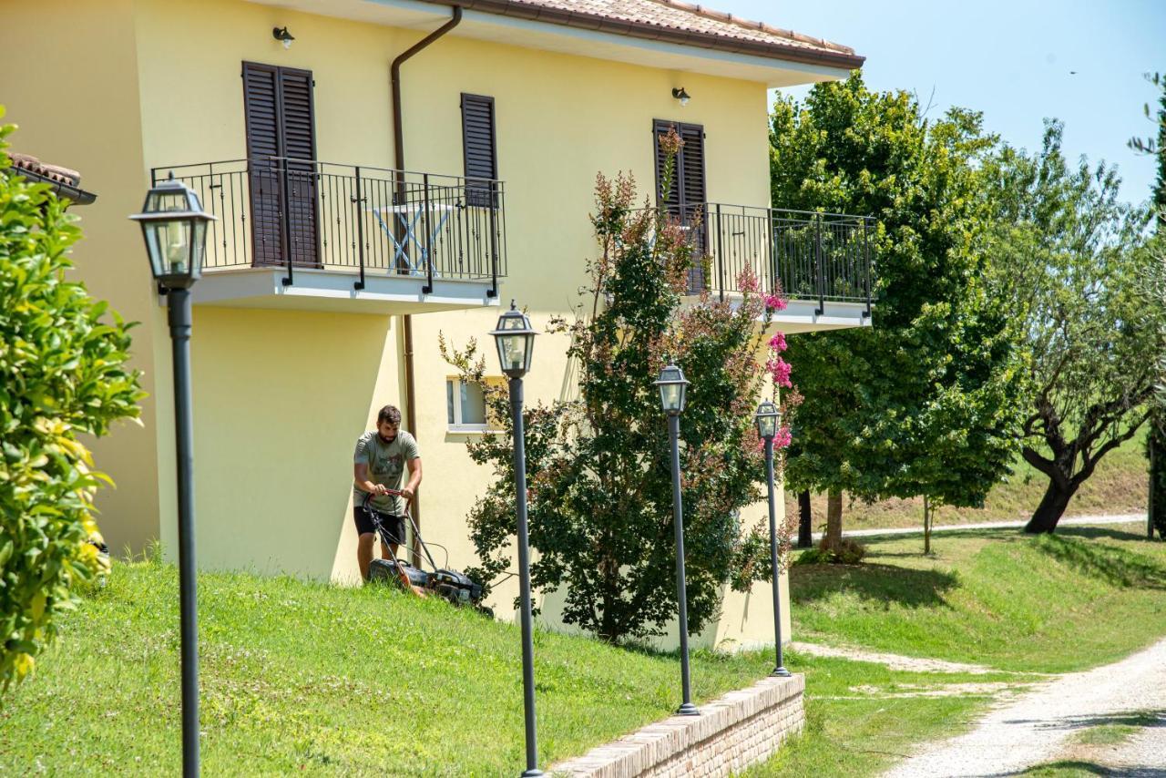 Agriturismo Alla Solagna Colli del Tronto Eksteriør billede