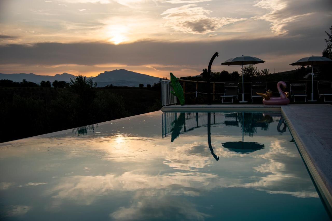 Agriturismo Alla Solagna Colli del Tronto Eksteriør billede