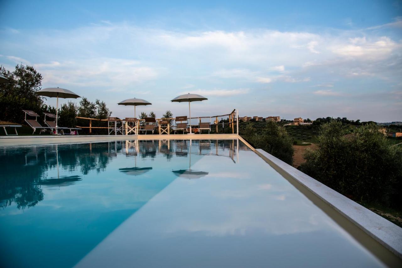 Agriturismo Alla Solagna Colli del Tronto Eksteriør billede