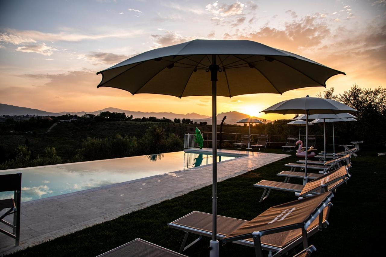 Agriturismo Alla Solagna Colli del Tronto Eksteriør billede