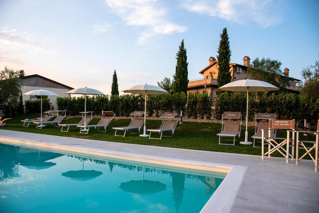 Agriturismo Alla Solagna Colli del Tronto Eksteriør billede