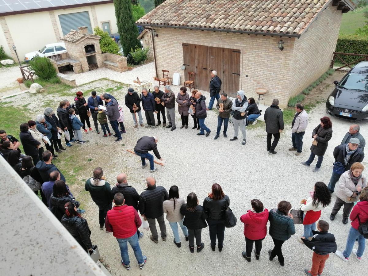 Agriturismo Alla Solagna Colli del Tronto Eksteriør billede