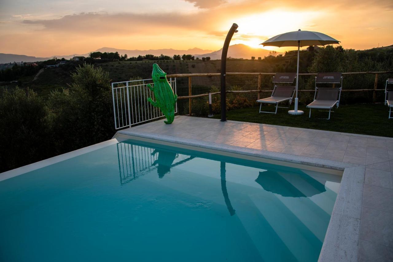 Agriturismo Alla Solagna Colli del Tronto Eksteriør billede