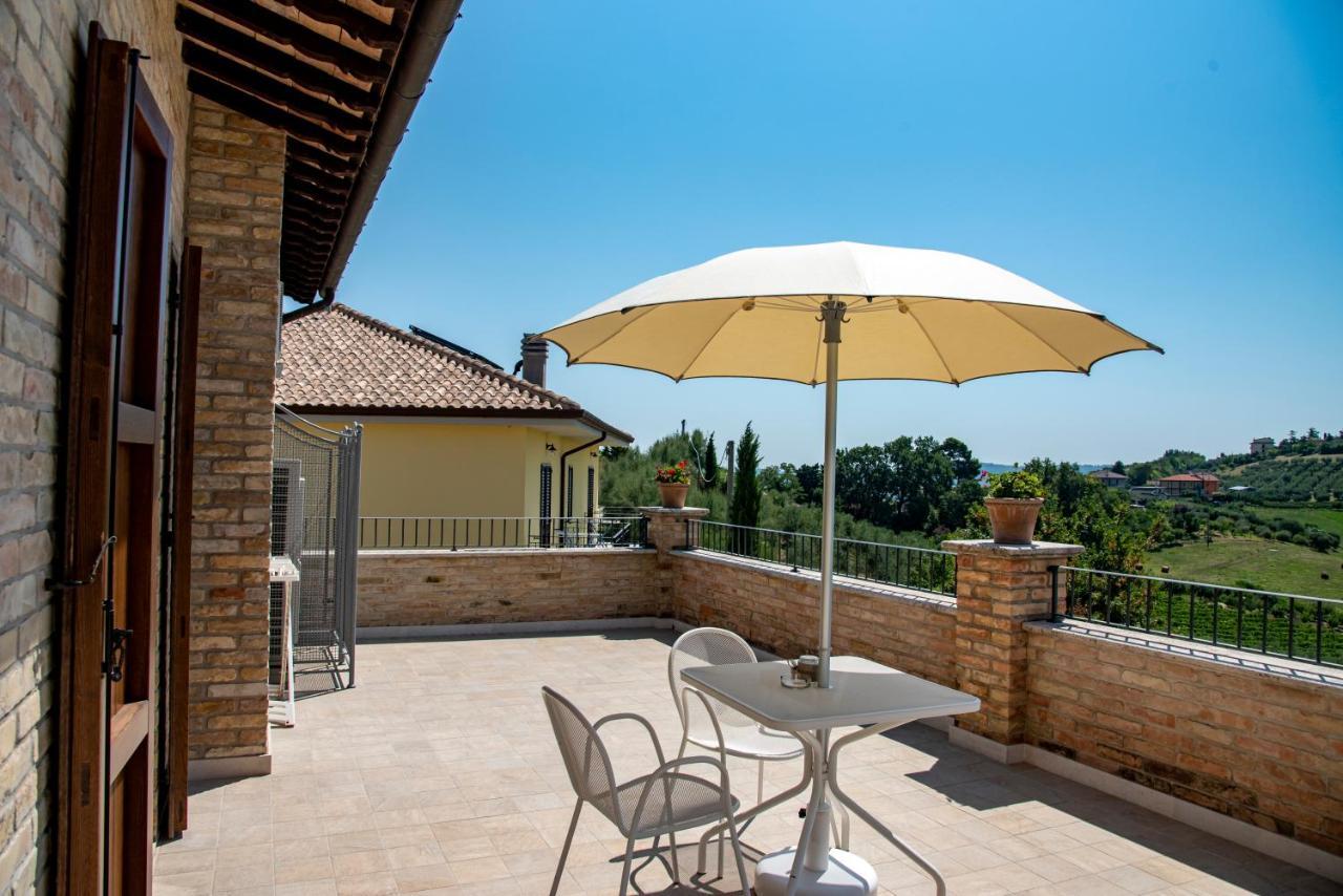 Agriturismo Alla Solagna Colli del Tronto Eksteriør billede