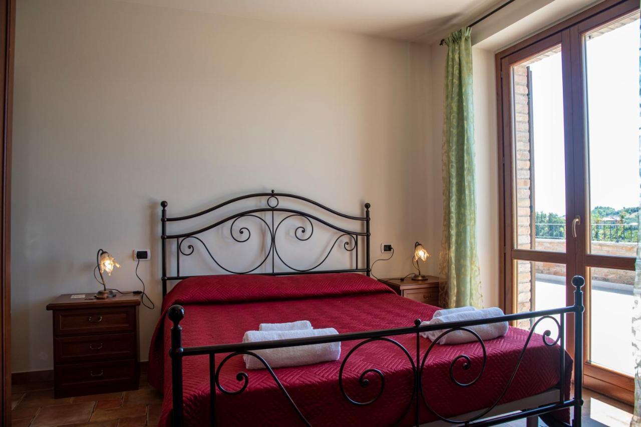 Agriturismo Alla Solagna Colli del Tronto Eksteriør billede