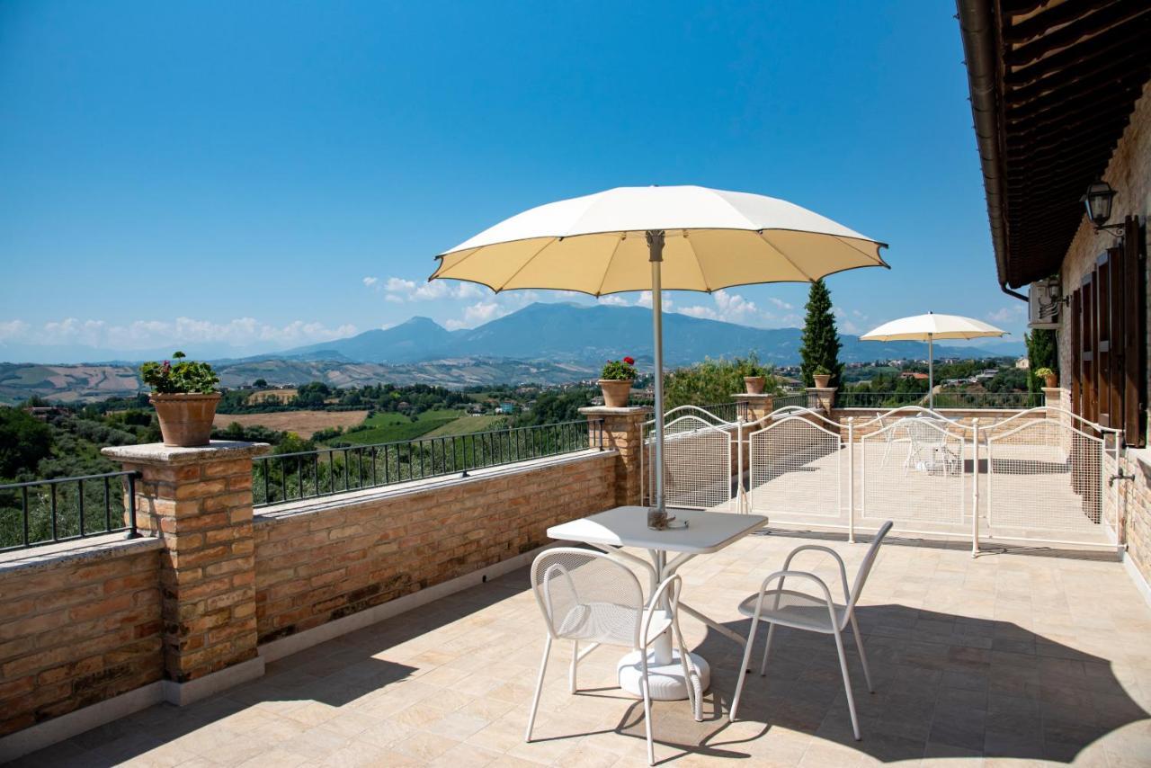 Agriturismo Alla Solagna Colli del Tronto Eksteriør billede