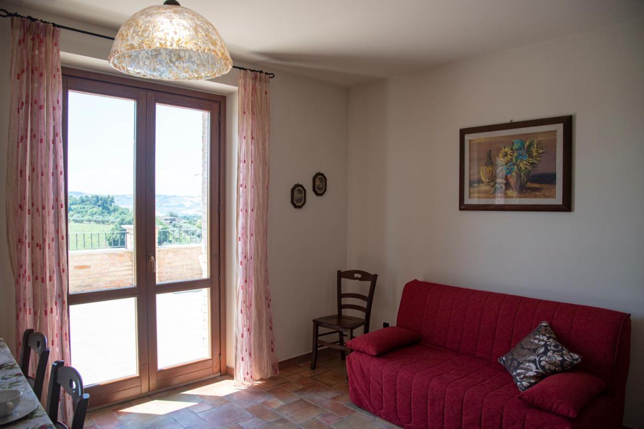 Agriturismo Alla Solagna Colli del Tronto Eksteriør billede